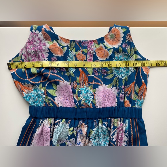 MOULINETTE SOEURS ANTHROPOLOGIE Mabel Silk Dress size Small - Picture 7 of 14